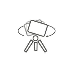 Swiveling monitor