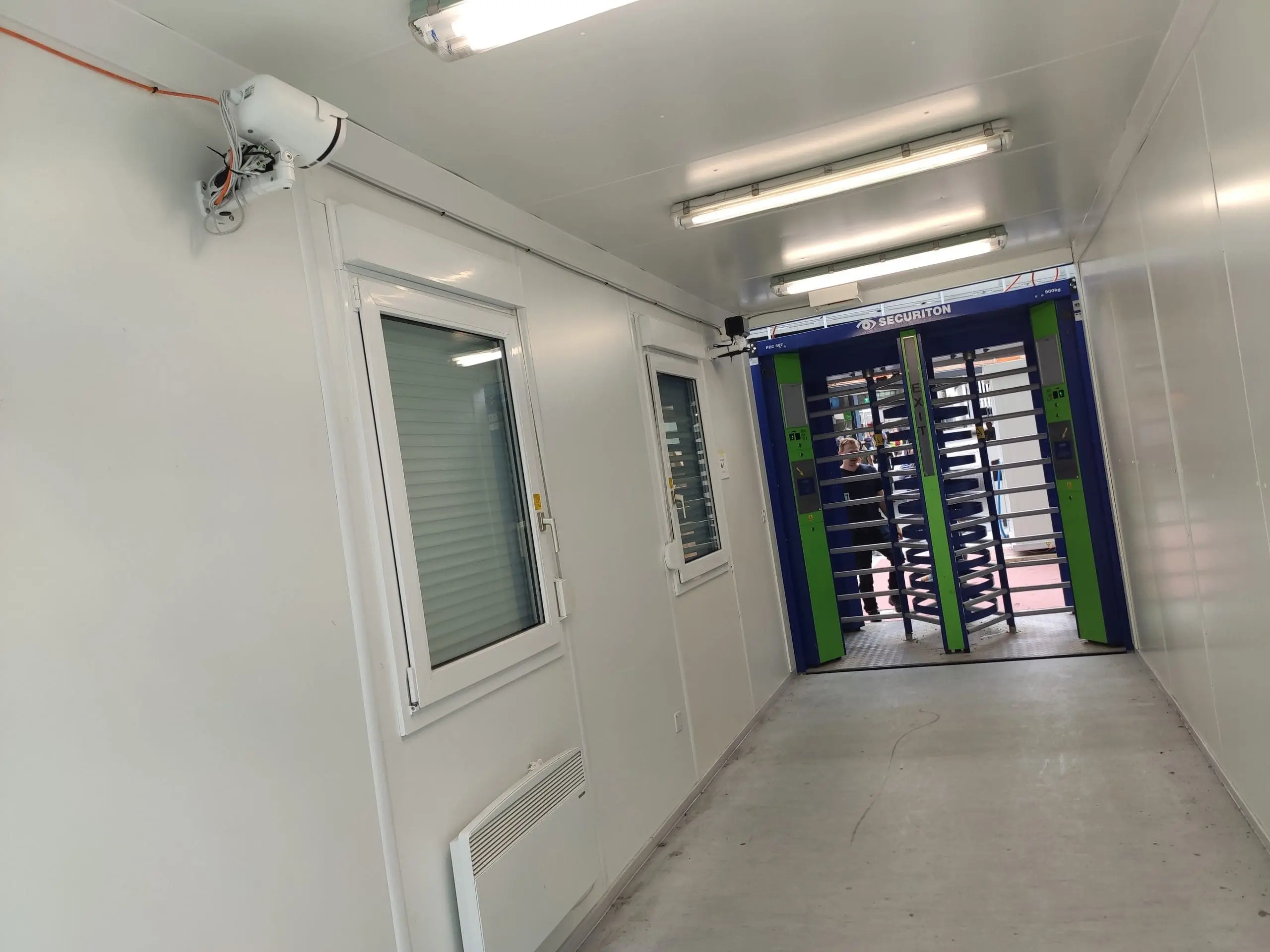 Fever control station "Circle" at Zurich Airport