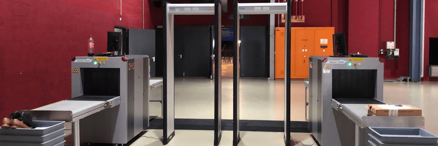 Metal detector a portale