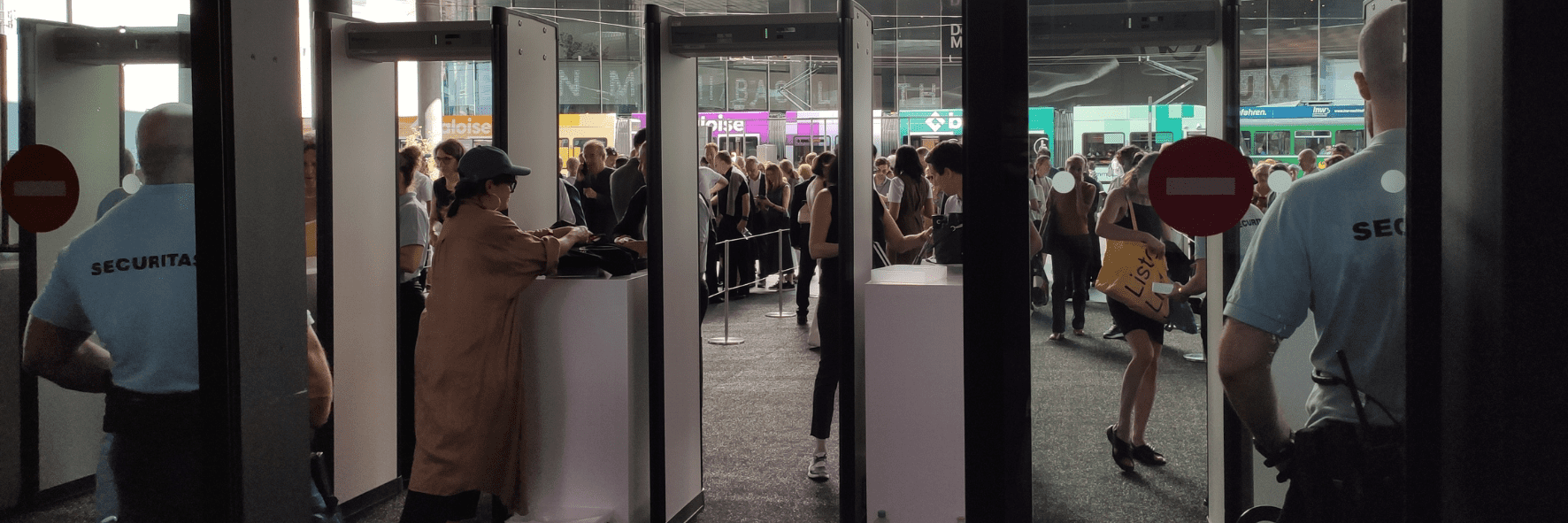 Evento metal detector a portale